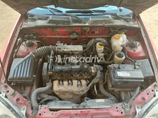 دايو لانوس 2 2002 أحمر مستعملة للبيع - 3