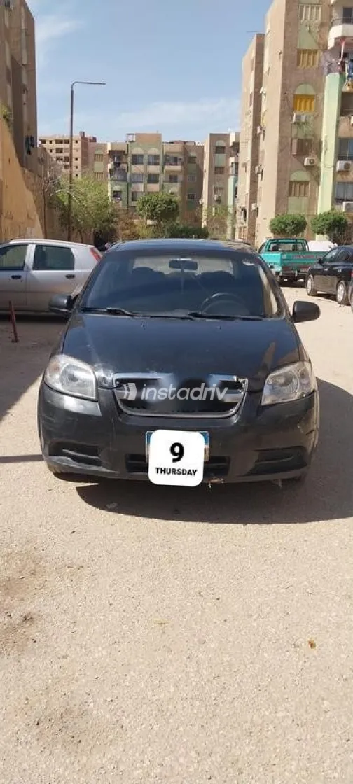 Chevrolet Aveo 2009 Black Used for Sale - 1