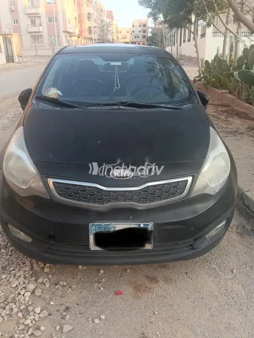 Kia Rio 2013 Black Used for Sale - 2