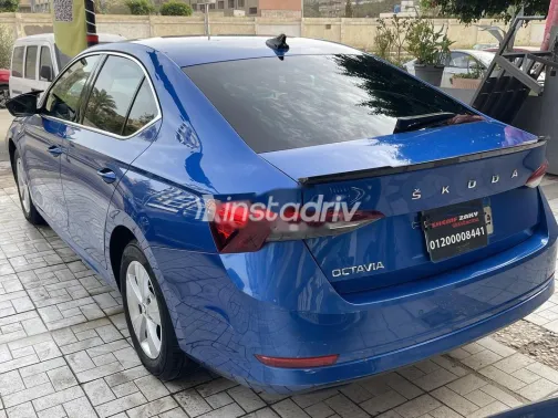 Skoda Octavia 2021 Dark Blue Used for Sale - 5