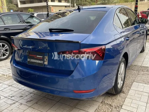Skoda Octavia 2021 Dark Blue Used for Sale - 7