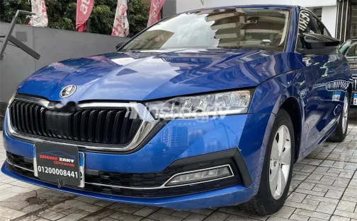 Skoda Octavia 2021 Dark Blue Used for Sale - 10