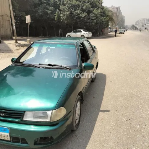Hyundai Excel 1997 Dark Green Used for Sale - 1