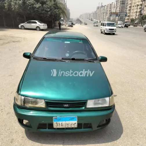 Hyundai Excel 1997 Dark Green Used for Sale - 2