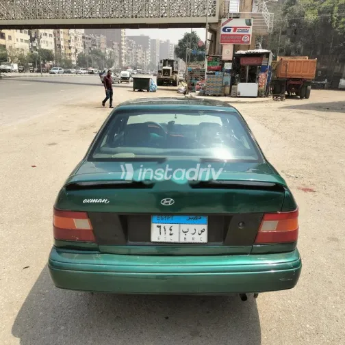 Hyundai Excel 1997 Dark Green Used for Sale - 3