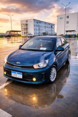 كيا بيجاس 2020 أبيض مستعملة للبيع