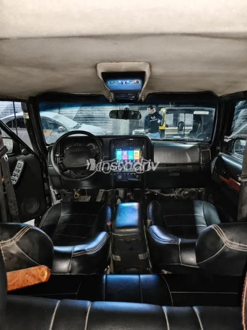 جيب شيروكي 2002 أسود مستعملة للبيع - 8