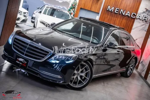 Mercedes S 450 2018 Black Used for Sale - 2