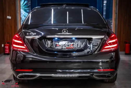 Mercedes S 450 2018 Black Used for Sale - 8