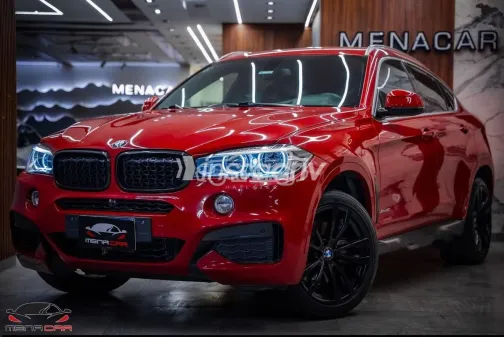 بي ام دبليو X6 M 2016 أحمر مستعملة للبيع - 2