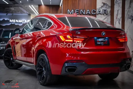 بي ام دبليو X6 M 2016 أحمر مستعملة للبيع - 10