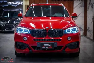 بي ام دبليو X6 M 2016 أحمر مستعملة للبيع