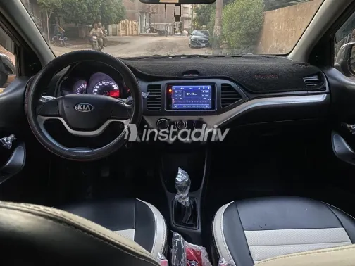 كيا بيكانتو 2013 رمادي مستعملة للبيع - 2