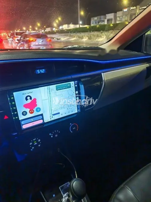 تويوتا كورولا 2016 رمادي مستعملة للبيع - 6