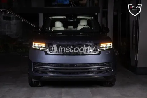 لاند روفر رنج روفر فوج 2024 أزرق غامق مستعملة للبيع - 3