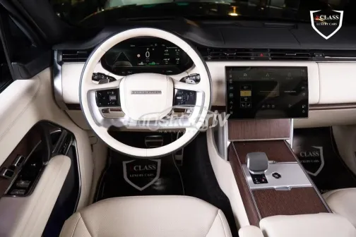 لاند روفر رنج روفر فوج 2024 أزرق غامق مستعملة للبيع - 7