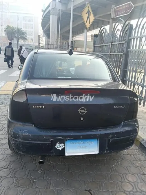 اوبل كورسا 2003 أزرق غامق مستعملة للبيع - 3