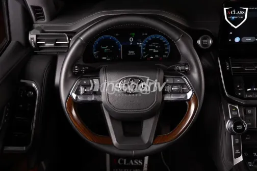 تويوتا لاند كروزر 2025 أسود مستعملة للبيع - 9