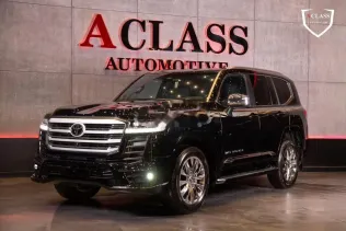 تويوتا لاند كروزر 2025 أسود مستعملة للبيع