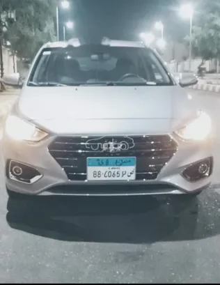 هيونداي اكسنت HCI 2020 أبيض مستعملة للبيع