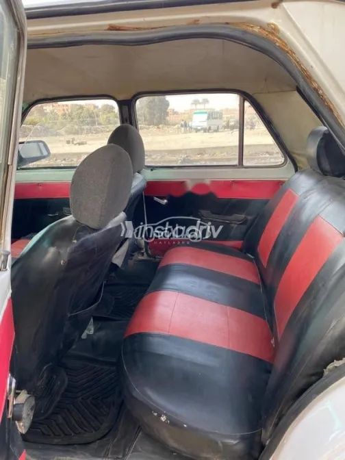 فيات 128 1990 أبيض مستعملة للبيع - 5