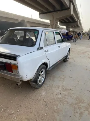 فيات 128 1990 أبيض مستعملة للبيع