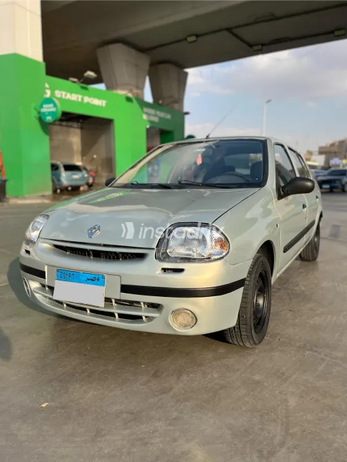 رينو كليو 2001 أبيض مستعملة للبيع - 9