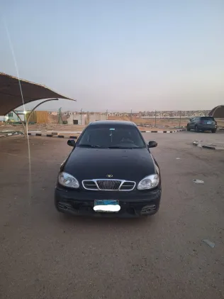 دايو لانوس 2008 أبيض مستعملة للبيع