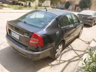 سكودا اوكتافيا 2008 أبيض مستعملة للبيع