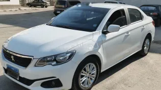 بيجو 301 2019 أبيض مستعملة للبيع