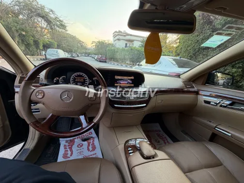 مرسيدس S 500 2008 أبيض مستعملة للبيع - 6