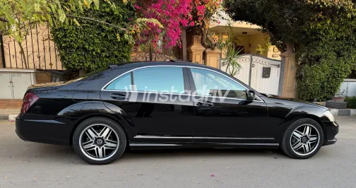مرسيدس S 500 2008 أبيض مستعملة للبيع - 9