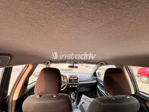 Toyota Yaris 2015 Gray Used for Sale - 5