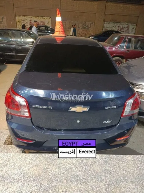 شيفروليه أوبترا 2018 أزرق غامق مستعملة للبيع - 7