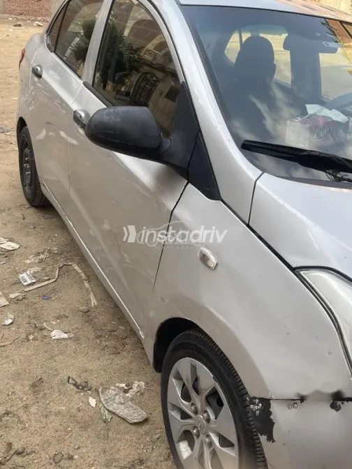 هيونداي جراند i10 2016 أبيض مستعملة للبيع - 8