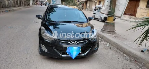 Hyundai Avante 2012 Black Used for Sale - 1