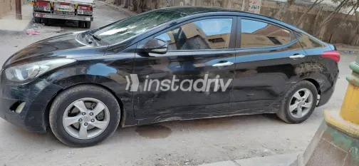 Hyundai Avante 2012 Black Used for Sale - 3