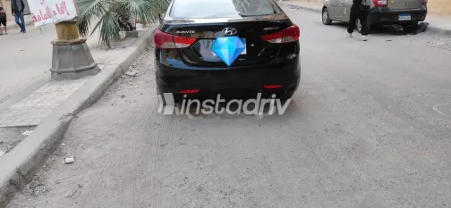 Hyundai Avante 2012 Black Used for Sale - 6