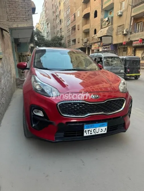 كيا سبورتاج 2020 أحمر مستعملة للبيع - 1