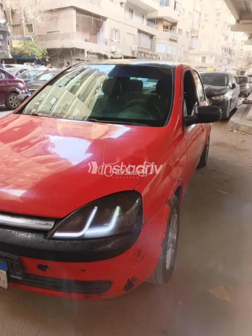 Opel Corsa 2003 Red Used for Sale - 4