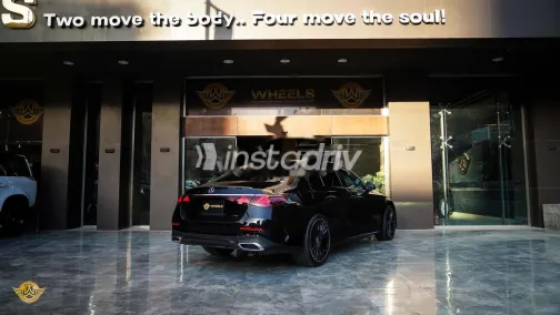 Mercedes E 200 2025 Black Used for Sale - 2