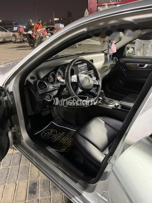 مرسيدس C 180 2012 فضي مستعملة للبيع - 6