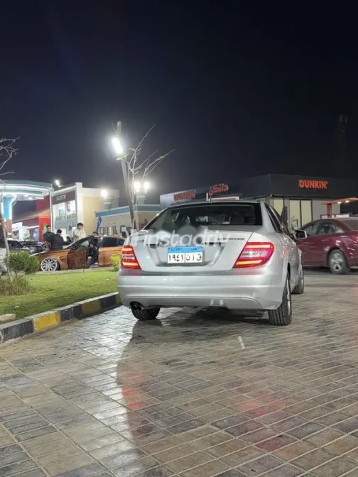 مرسيدس C 180 2012 فضي مستعملة للبيع - 8