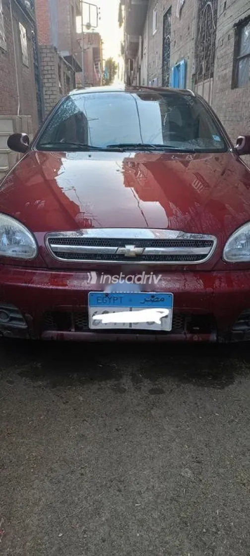 شيفروليه لانوس 2014 أحمر مستعملة للبيع - 3