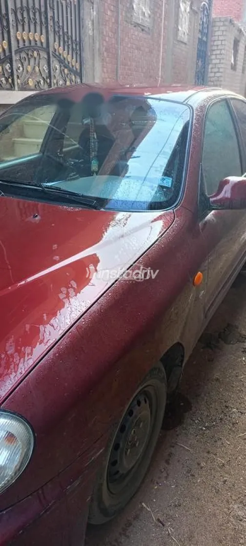 شيفروليه لانوس 2014 أحمر مستعملة للبيع - 4