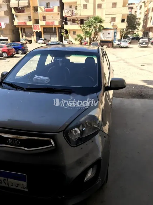 Kia Picanto 2013 Dark Gray Used for Sale - 1