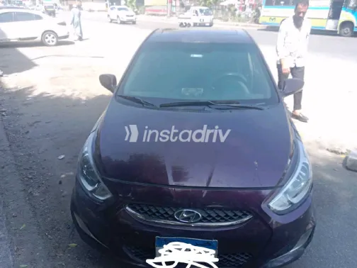 هيونداي اكسنت 2021 أبيض مستعملة للبيع - 2