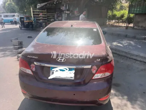 هيونداي اكسنت 2021 أبيض مستعملة للبيع - 3