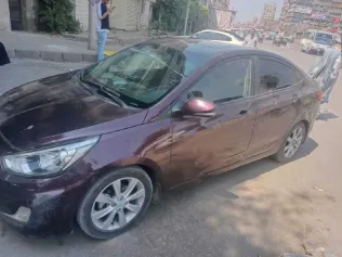 هيونداي اكسنت 2021 أبيض مستعملة للبيع