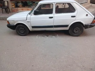 فيات 127 1983 أبيض مستعملة للبيع